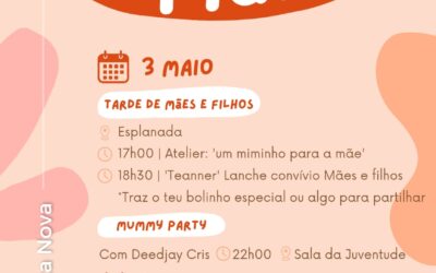 DIA DA MÃE – COSTA NOVA – 03 E 04/MAIO/2025