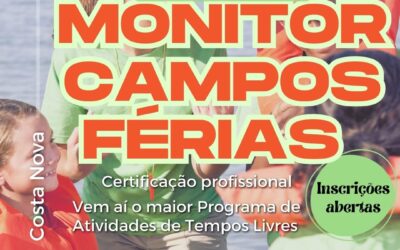 FORMAÇÃO MONITORES CAMPOS FÉRIAS – COSTA NOVA