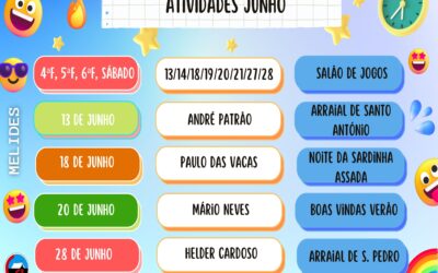 PROGRAMAÇÃO JUNHO – MELIDES – 2025