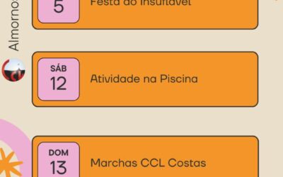 PROGRAMAÇÃO JULHO – ALMORNOS – 2025