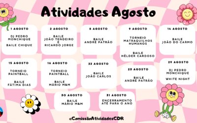 PROGRAMAÇÃO AGOSTO – MELIDES – 2025