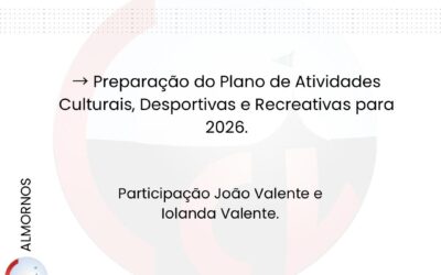Sessão Participativa a todos os Utentes – ALMORNOS –   7/SETEMBRO/2025