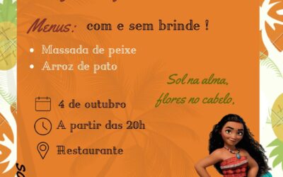 FESTA HAVAIANA Jantar Final de Verão – ALMORNOS – 04/OUTUBRO/2025