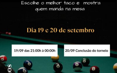 TORNEIO De SNOOKER – ALMORNOS – 19 & 20/SETEMBRO/2025