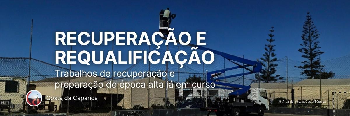 Recuperação e Requalificação - Costa Caparica