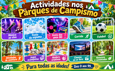 ATIVIDADES NOS PARQUES DE CAMPISMO
